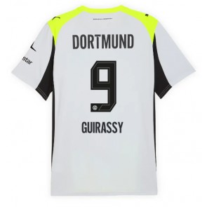 Borussia Dortmund Serhou Guirassy #9 Gostujuci Dres 2025-26 Kratak Rukavima